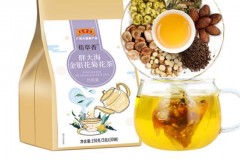 王老吉胖大海金银花菊花茶决明子罗汉果泡水喝的袋泡茶花草茶 